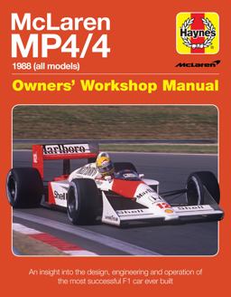 McLaren MP4/4 Owners' Workshop Manual 1988 (all Models) - an Insight into the Design, Engineering and Operation of the Most Successful F1 Car Ever Built  9781785211379 Front Cover