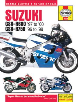 Suzuki GSX-R600 '97 to '00 - GSX-R750 '96 To '99