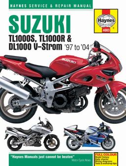 Suzuki TL1000S, TL1000R and DL1000 V-Strom '97 To '04