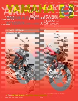 Yamaha Ybr125 & Custom 2005 to 2016 Xt125r-X 2005 to 2009