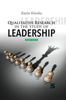 Qualitative Research in the Study of Leadership 2nd 9781785606519 Front Cover