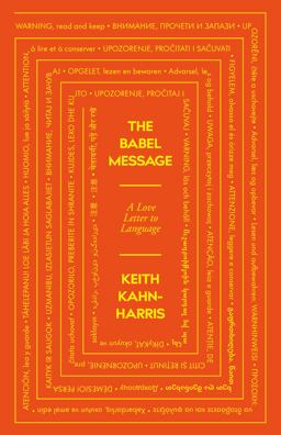 Babel Message A Love Letter to Language  9781785787379 Front Cover