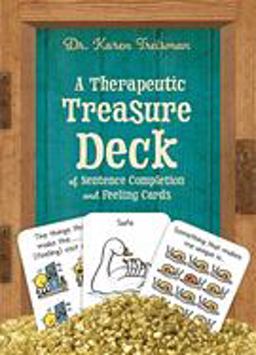 Therapeutic Treasure Deck of Sentence Completion and Feelings Cards  9781785923982 Front Cover