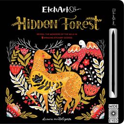 Etchart: Hidden Forest Reveal the Wonders of the Wild in 9 Amazing Etchart Scenes 1st 9781786030481 Front Cover