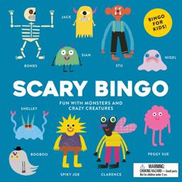 Scary Bingo Fun with Monsters and Crazy Creatures  9781786270085 Front Cover