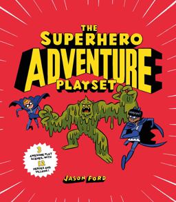 Superhero Adventure Playset  9781786270245 Front Cover