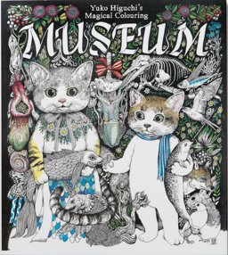 Museum A Magical Colouring Book  9781786270443 Front Cover