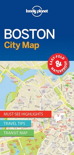Lonely Planet Boston City Map  9781786575043 Front Cover