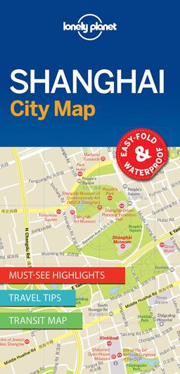 Lonely Planet Shanghai City Map  9781786575050 Front Cover