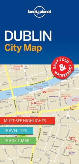 Lonely Planet Dublin City Map  9781786575081 Front Cover
