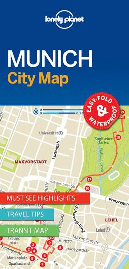 Lonely Planet Munich City Map  9781786577870 Front Cover