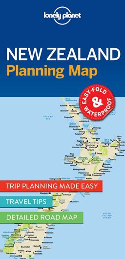 Lonely Planet New Zealand Planning Map  9781786579041 Front Cover