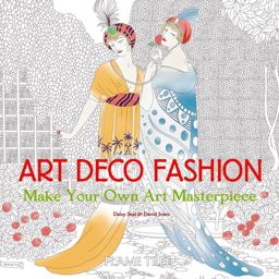 Art Deco Fashion Colouring Book  9781786644725 Front Cover