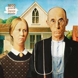 Adult Jigsaw Puzzle Grant Wood: American Gothic Adult Jigsaw Puzzle Grant Wood: American Gothic