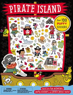 Puffy Stickers Pirate Island