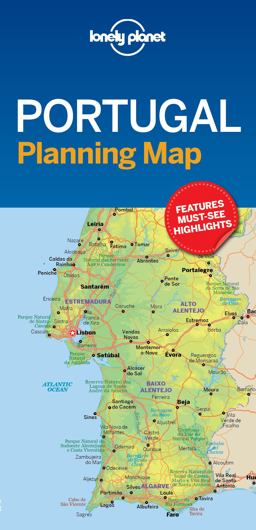 Lonely Planet Portugal Planning Map  9781787014534 Front Cover