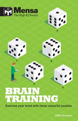 Mensa: Brain Training Exercise Your Mind with These Colourful Puzzles  9781787390799 Front Cover