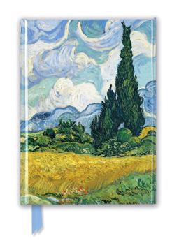 Vincent Van Gogh: Wheat Field with Cypresses (Foiled Journal) Vincent Van Gogh: Wheat Field with Cypresses (Foiled Journal)