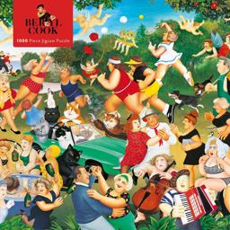 Adult Jigsaw Puzzle Beryl Cook: Good Times Adult Jigsaw Puzzle Beryl Cook: Good Times