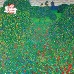 Adult Jigsaw Puzzle Gustav Klimt: Poppy Field Adult Jigsaw Puzzle Gustav Klimt: Poppy Field