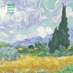 Adult Jigsaw Puzzle Vincent Van Gogh: Wheatfield with Cypress Adult Jigsaw Puzzle Vincent Van Gogh: Wheatfield with Cypress