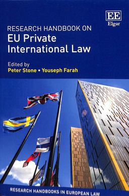 Research Handbook on EU Private International Law Research Handbook on EU Private International Law
