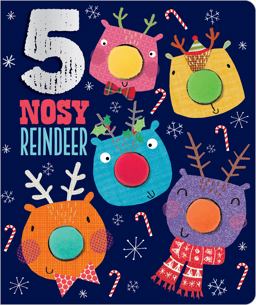 Five Nosy Reindeer:  9781788439237 Front Cover