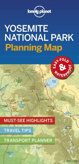 Lonely Planet Yosemite National Park Planning Map 1