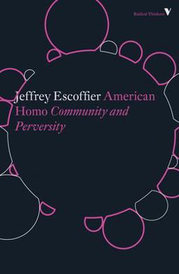 American Homo Community and Perversity  9781788732314 Front Cover