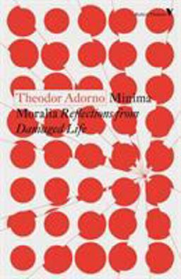 Minima Moralia Reflections from Damaged Life  9781788738538 Front Cover
