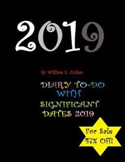 Diary to-Do with Significant Dates 2019