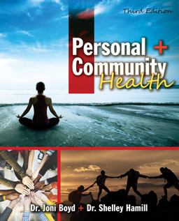 Personal Community Health 3rd 9781792409417 Front Cover
