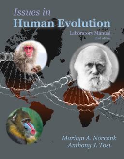 Issues in Human Evolution Laboratory Manual 3rd 9781792410932 Front Cover