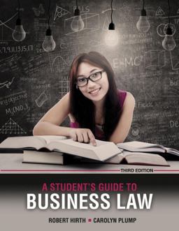 Student's Guide to Business Law 3rd 9781792421501 Front Cover