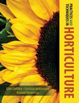 Practices and Techniques in Horticulture 7th 9781792440229 Front Cover