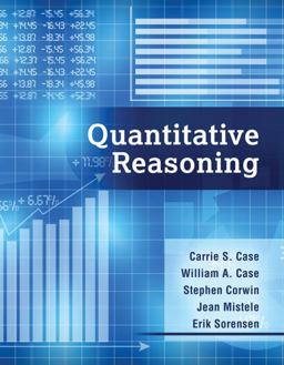 Quantitive Reasoning  9781792442391 Front Cover