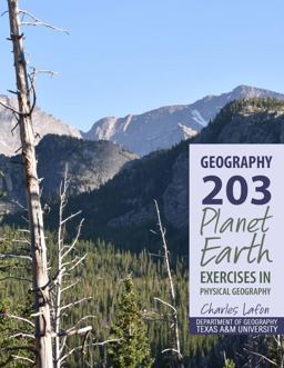Geography 203 Planet Earth Exercises in Physical Geography 2020 9781792446726 Front Cover