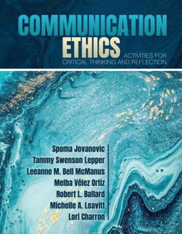 Communication Ethics Activities for Critical Thinking and Reflection  9781792453588 Front Cover