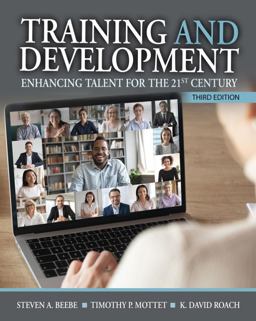 Training and Development Enhancing Talent for the 21st Century 3rd 9781792457258 Front Cover