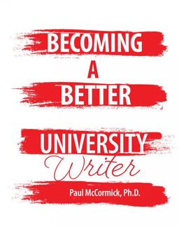 Becoming a Better University Writer  9781792461897 Front Cover