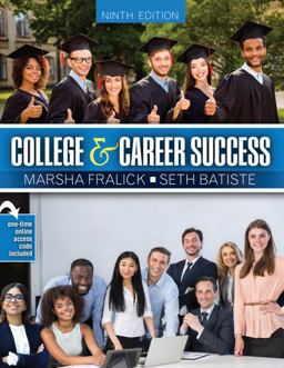 College and Career Success 9th 9781792462474 Front Cover