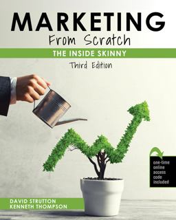 Marketing, from Scratch The Inside Skinny 3rd 9781792473395 Front Cover