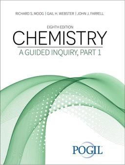 Chemistry: a Guided Inquiry, Part 1 8th 9781792490699 Front Cover