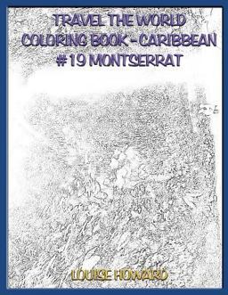 Travel the World Coloring Book- Caribbean #19 Montserrat