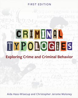 Criminal Typologies 1st 9781793511010 Front Cover