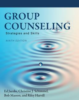 Group Counseling Strategies and Skills 9th 9781793537195 Front Cover