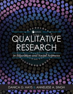 Qualitative Research in Education and Social Sciences 2nd 9781793545732 Front Cover