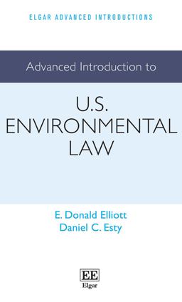 Advanced Introduction to U.s. Environmental Law:  9781800374911 Front Cover