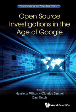Open Source Investigations in the Age of Google  9781800614062 Front Cover