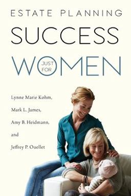 Estate Planning Success Just for Women  9781800746626 Front Cover